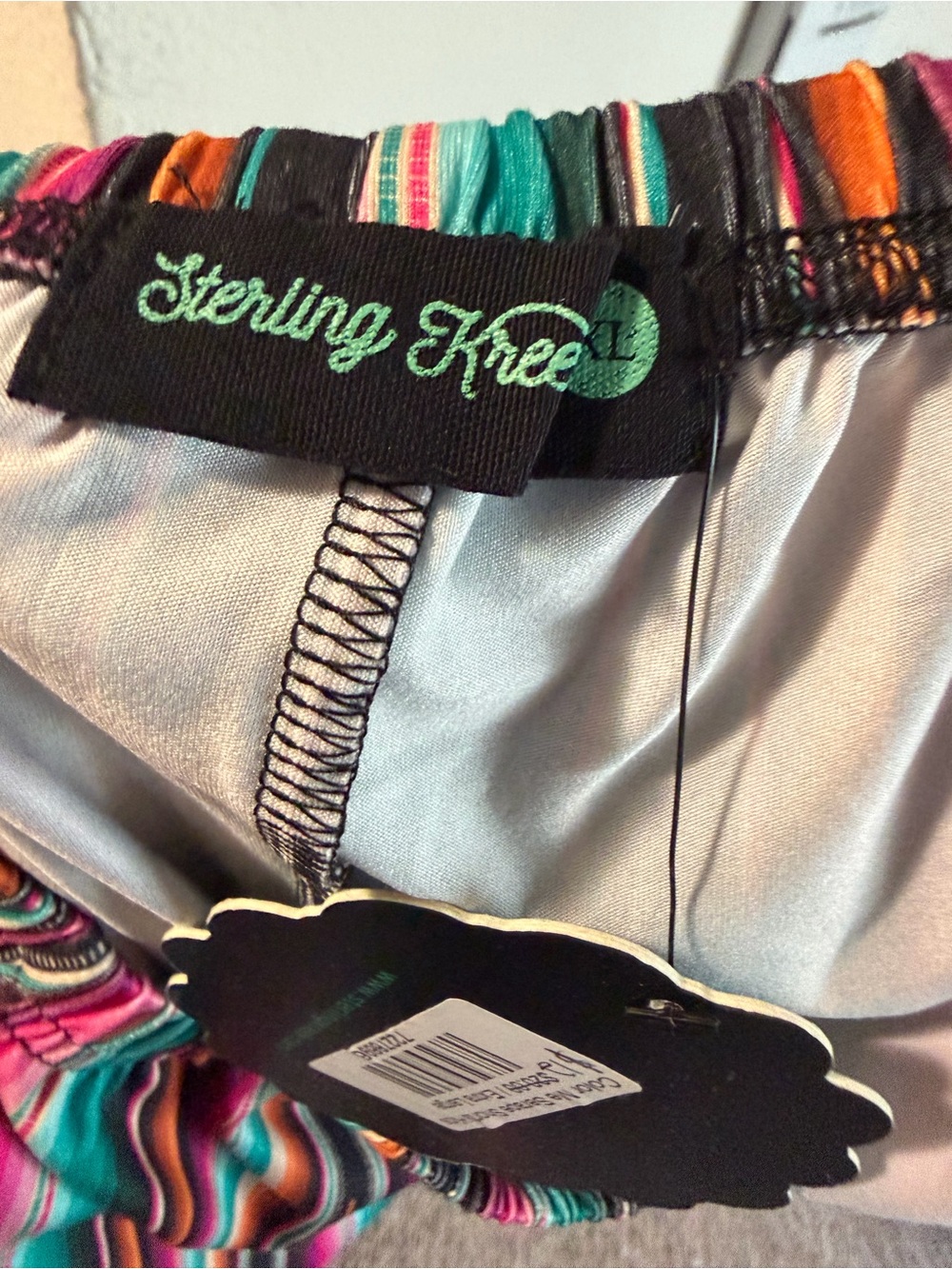 Sterling Kreek Girl's Color Me Serape Shorts - Picture 3 of 4